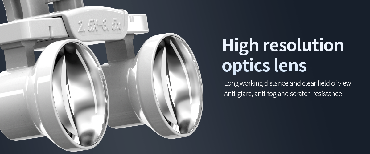 Dental Loupes with Headlight LED Light detail image 1