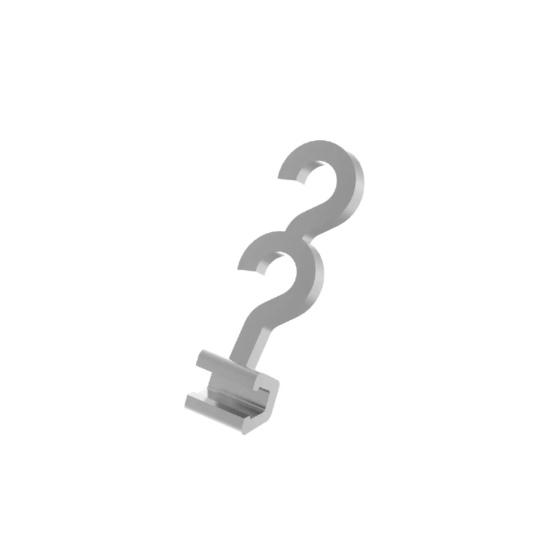 AUX™ Curved Crimpable Hooks Left & Right