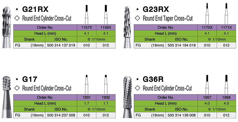 Crown Cutter Burs detail image 2