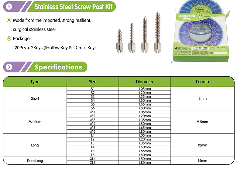 Stainless Steel Screw Post detail image 1