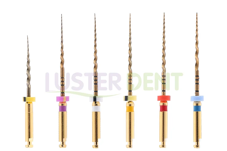 Pliancy Gold Tapered NiTi Rotary Files