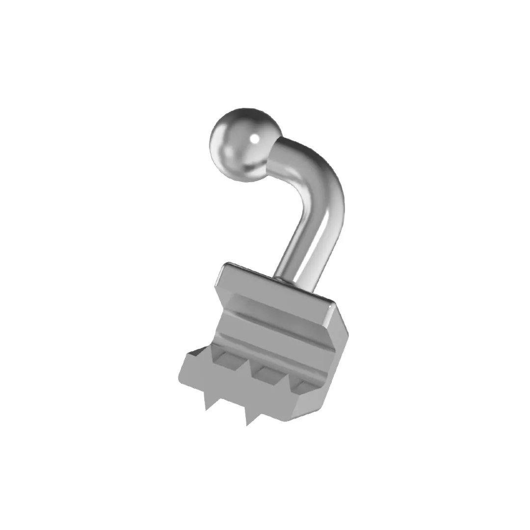 AUX™ 90 Degree Bending Crimpable Hooks Left & Right