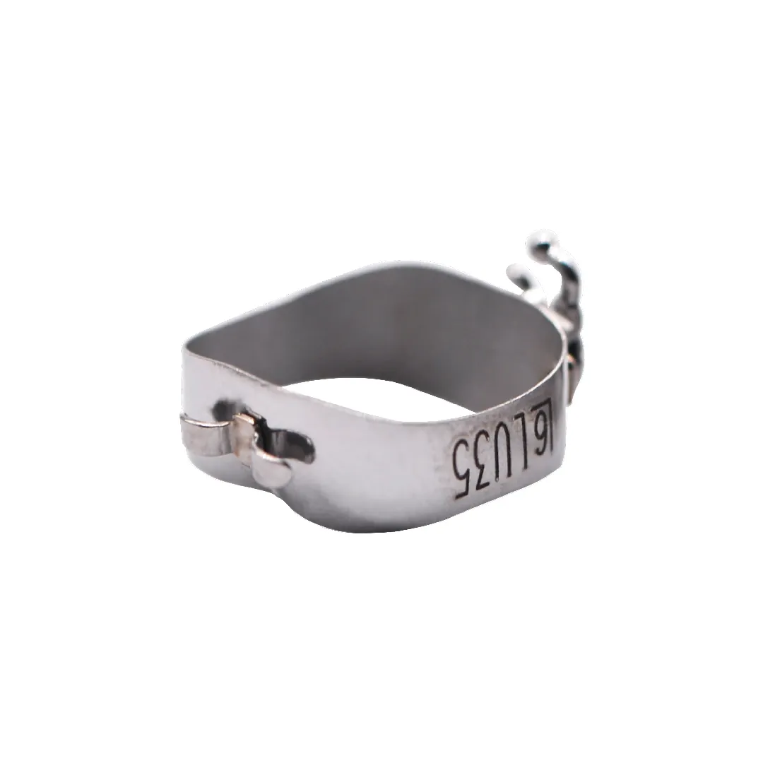 O-Circle™ Single Tube Molar Bands with Hook + Cleat